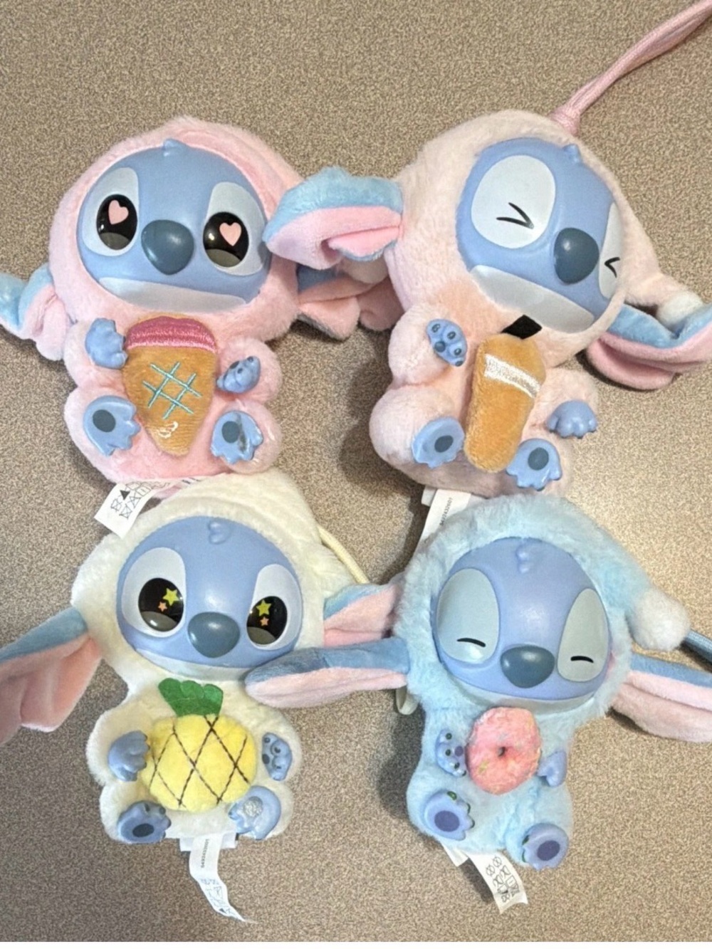Plush Stitch Keychain Set from Miniso